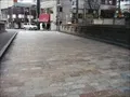 出入橋の石疊の寫眞