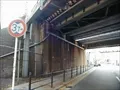 機銃掃射の跡１の寫眞