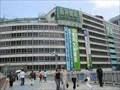 昭和38年6月全館完成の阪神百貨店の寫眞