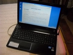 うちのノートパソコンの寫眞（Lenovo G570 4334D7J）